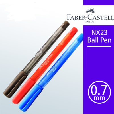 Faber Castell Ball Pen NX23 Black 0.7 (50pcs)