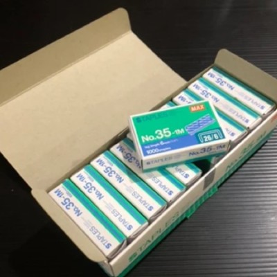 Max Staples No.35-1M (10 small boxes)
