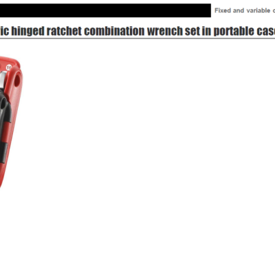 Facom 467BF Series 10- Piece Spanner Set,8 - 19 mm