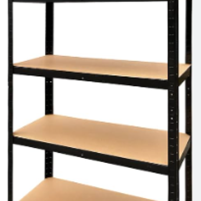 Heavy Duty Storage racks, 5 Tiers, Dimensions: , 180cm (H) x 90cm (W) x 30cm (D)