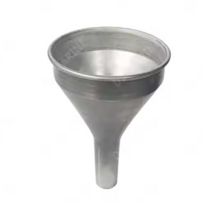 FUNNEL, TIN PLATED FUNNEL, 8"