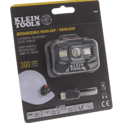 Klein Tools 56062 Rechargeable LED Headlamp.