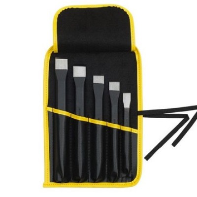 Elora 260-S5 5pc Chisel Set in Plastic Rolling Pouch