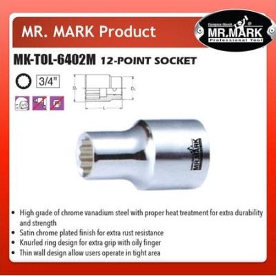 SOCKET WRENCH - 3 4IN (SOCKET) X 27MM  MK-6402, MR.MARK