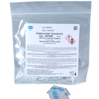 DPD Total Chlorine Reagent Powder Pillows PN: 1407699