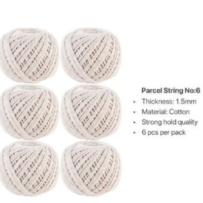 Parcel String Cotton Twine Tali Bungkusan Binder Accessories No 6