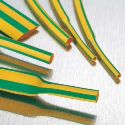 H2-F 25MM YELLOW GREEN HEAT SHRINK TUBING