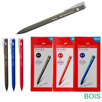 Faber Castell RX Gel Pen Black 0.7mm