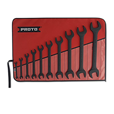 *Proto J3000HB 10 Piece Black Oxide Open End Imperial Wrench Set