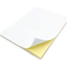 A4 STICKER PAPER - GLOSSY (100 SHEET  /  BOX)