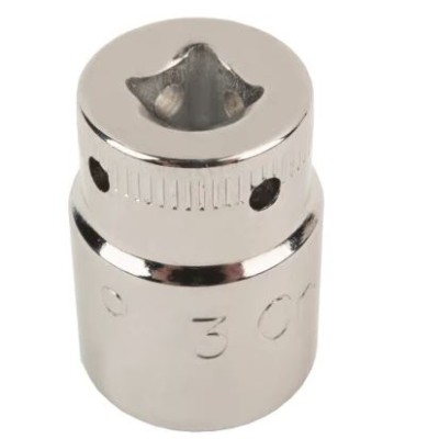 Bahco 1 4 in Square Drive Metric Socket - 6mm Size