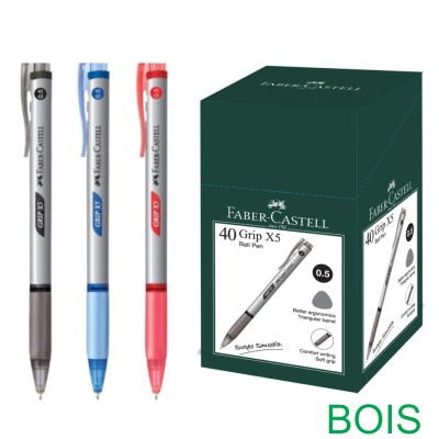 Faber Castell  Grip X Ball Pen X5 Red 0.5mm