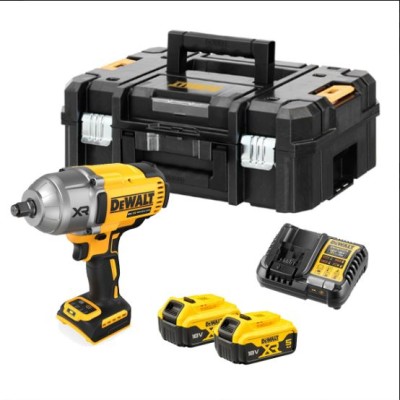 DeWalt DCF900P2T 18V Cordless Brushless 1 2" Impact Wrench (Hog Ring)