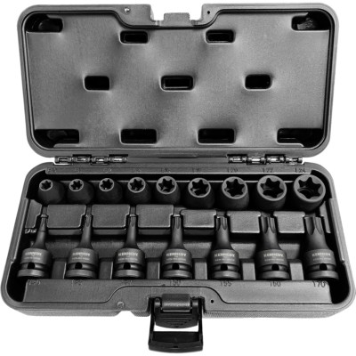 *Kennedy 1 2in. Drive Impact Torx Socket Set, 16 Piece (KEN5839190K)