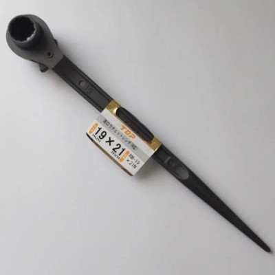 DOUBLE RATCHET SCAFFOLDING WRENCH 19MM X 21MM