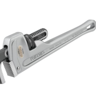 31100 Ridgid Pipe Wrench, 18 , 818 Aluminum