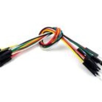 JUMPER WIRE TYPE : MALE TO MALE 10CM