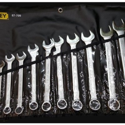 Stanley 87-709-1 CRV Slimline 14 Pieces Combination Wrench Set (3 8" - 1-1 4") 87709