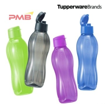 TUPPERWARE ECO BOTTLE 1L MIX COLOUR (DELIVERY TO LABUAN AREA ONLY)