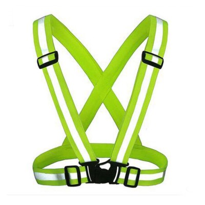 *Hi-Vis Adjustable Reflective Safety Vest Strap