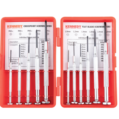 *Kennedy Parallel Phillips, Screwdriver Set, Set of 11 - KEN5729050K
