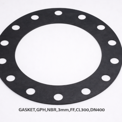 GASKET,GPH,NBR,3mm,FF,CL300,DN400