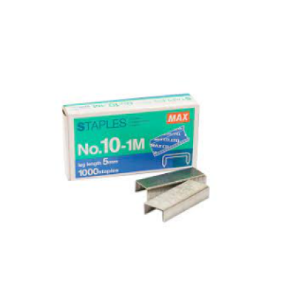 MAX No.10 (10-1M) Staples - Box of 1000 staples
