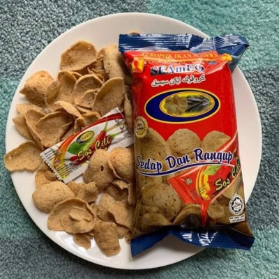 *#Keropok ikan Segera seameq asli terengganu (10pcs)