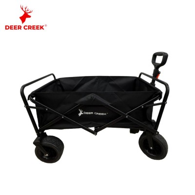 Deer Creek 150L Big Wheel Foldable Outdoor Camping Wagon Shopping Trolley with Brake