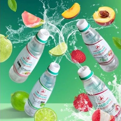 THREE LEGS COOLTOPIA COOLING WATER 320ML (GUAVA LYCHEE PEACH LIME) (Heat Relief)