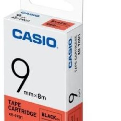 CASIO EZ-LABEL TAPE 9MM RED