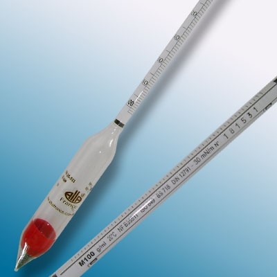 *Hydrometer Density ( Specific Gravity )Precision ALLA France - 1.00 - 2.00 (R.F)