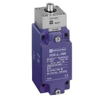 Telemecanique Sensors XCKJ Series Plunger Limit Switch, 1NC 1NO, IP66, DPST, Zinc Alloy Housing, 240V ac Max, 3A Max