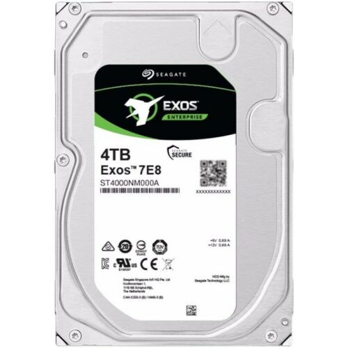 Seagate Exos 7E8 Enterprise SATA -- 4TB