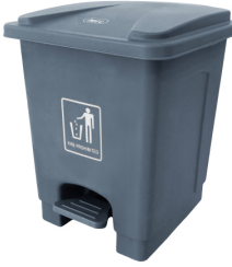 MEC ST15 -STEP ON HYGIENE BIN GREY 15L