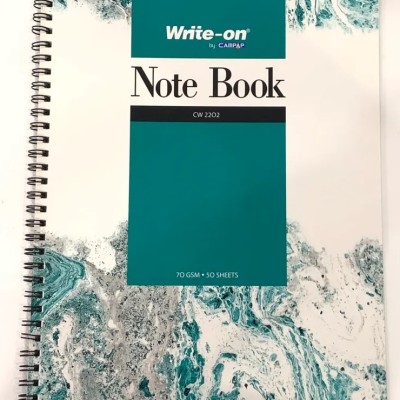 CAMPAP WRITE-ON NOTE BOOK CW2202