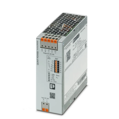 Phoenix 2910120 Contact DC-DC Converter, 24V dc  10A Output, 18  30 V dc Input, 240W, DIN Rail Mount, +70C Max Temp