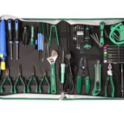 PK-2002C Technician Tool Kit, 385 mm x 300 mm x 55 mm, 220 V, UK