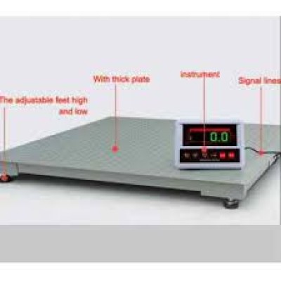 0.6 x 0.8 Meter 1 Tons Industrial Digital Scale Commercial Electronic Weighing High Precision Weighbridge for Livestock