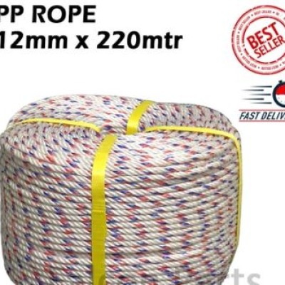 12mm PP Rope (220mtr) Tali PP