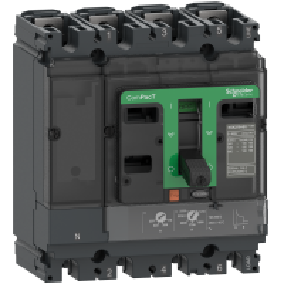 SCHNEIDER ELECTRIC C25N4TM200 NSX250N 50kA AC 4P4D 200A TMD