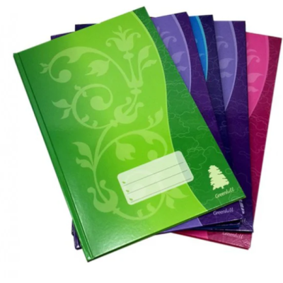 BOOK FOOLSCAP HARDCOVER  200PG BRAND: GREENHILL B2B, Office Matl &Consume