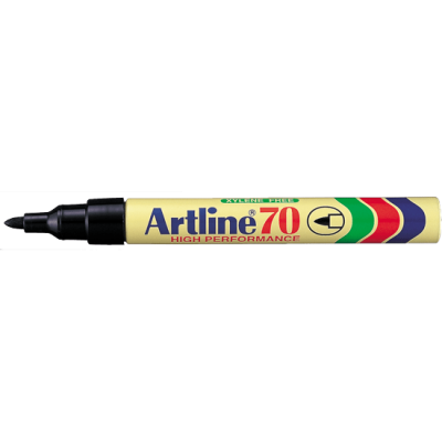 ARTLINE 70 Permanent Marker 1.5mm,Black, 12pcs,Box