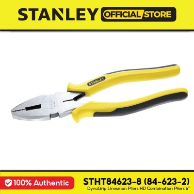 *Stanley 84-623-2 DynaGrip 6 inch Linesman Pliers