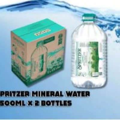 SPRITZER Mineral Water (1 CARTON 9500ml x 2 Bottles)