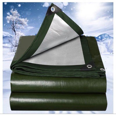 GREEN CANVAS CUSTOM-MADE HEAVY DUTY(WEIGHT:0.450GSM, THK 0.4MM) GREEN CANVAS - 50FT X 50FT