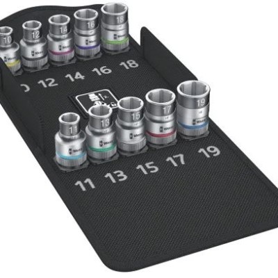 SOCKET SET - 1 2IN DRIVE, METAL, ZYKLO,