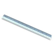 Plastic Straight Ruler 12inch  /  30cm