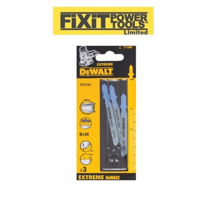 DeWalt DT2154 3 Piece Metal Cutting Jigsaw Blade Set