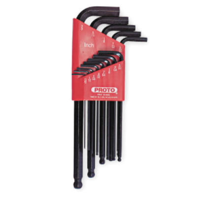 PROTO J4995 13 Piece Round Head Hex Key Set